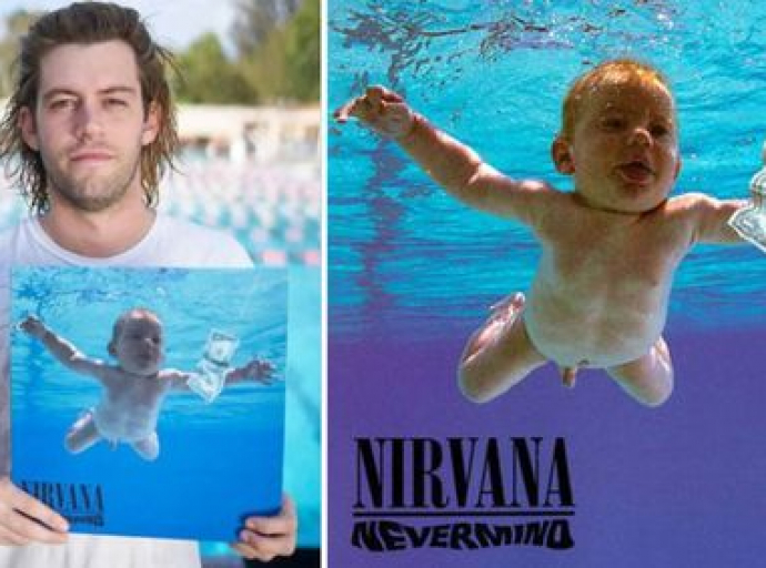Joven de la portada de "Nevermind" demanda a Nirvana por pornografía