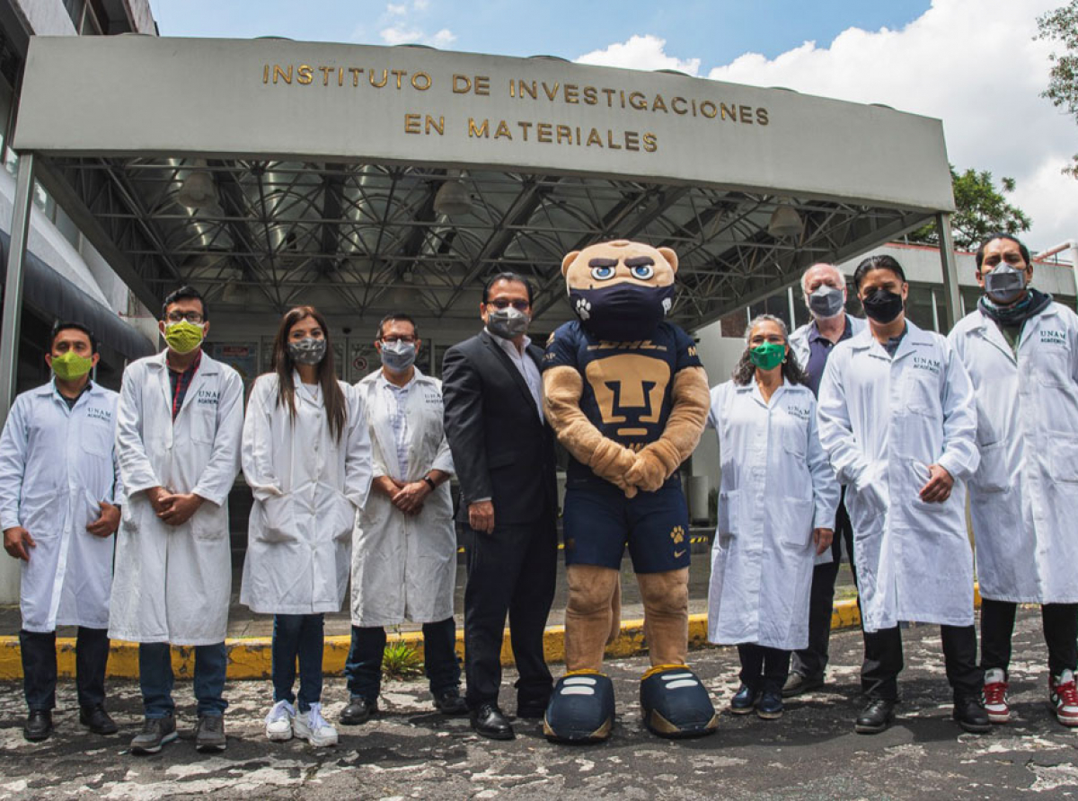 Crean científicos mexicanos cubrebocas que mata al coronavirus 