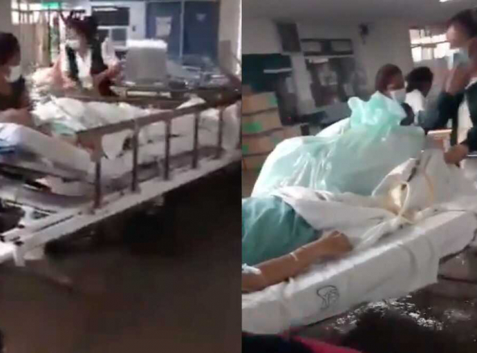 Se inunda hospital del IMSS en Tula por desbordamiento de río, hay 17 muertos 