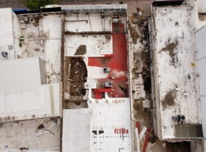 Se desploma techo de zapatería en Culiacán, falleció una empleada