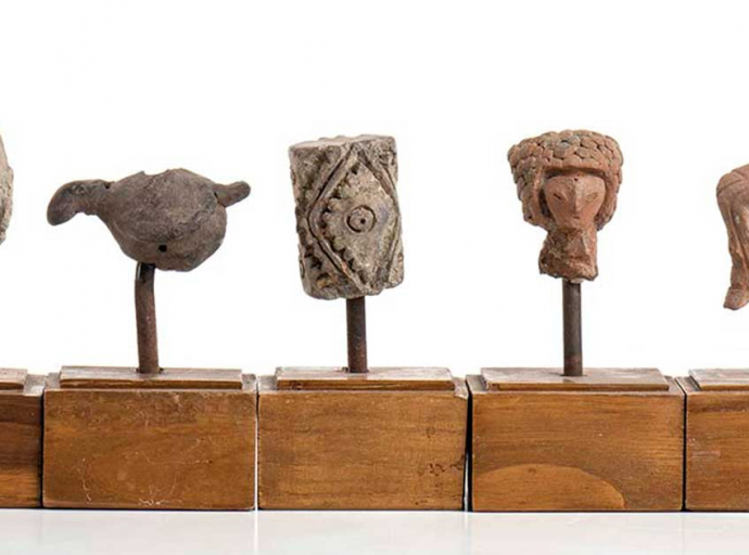 Frenan subasta de 17 piezas arqueológicas en Italia