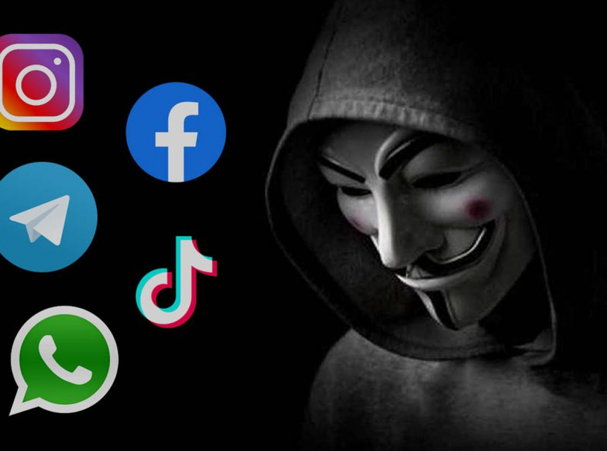 Anonymous se adjudica 'caída' de redes sociales