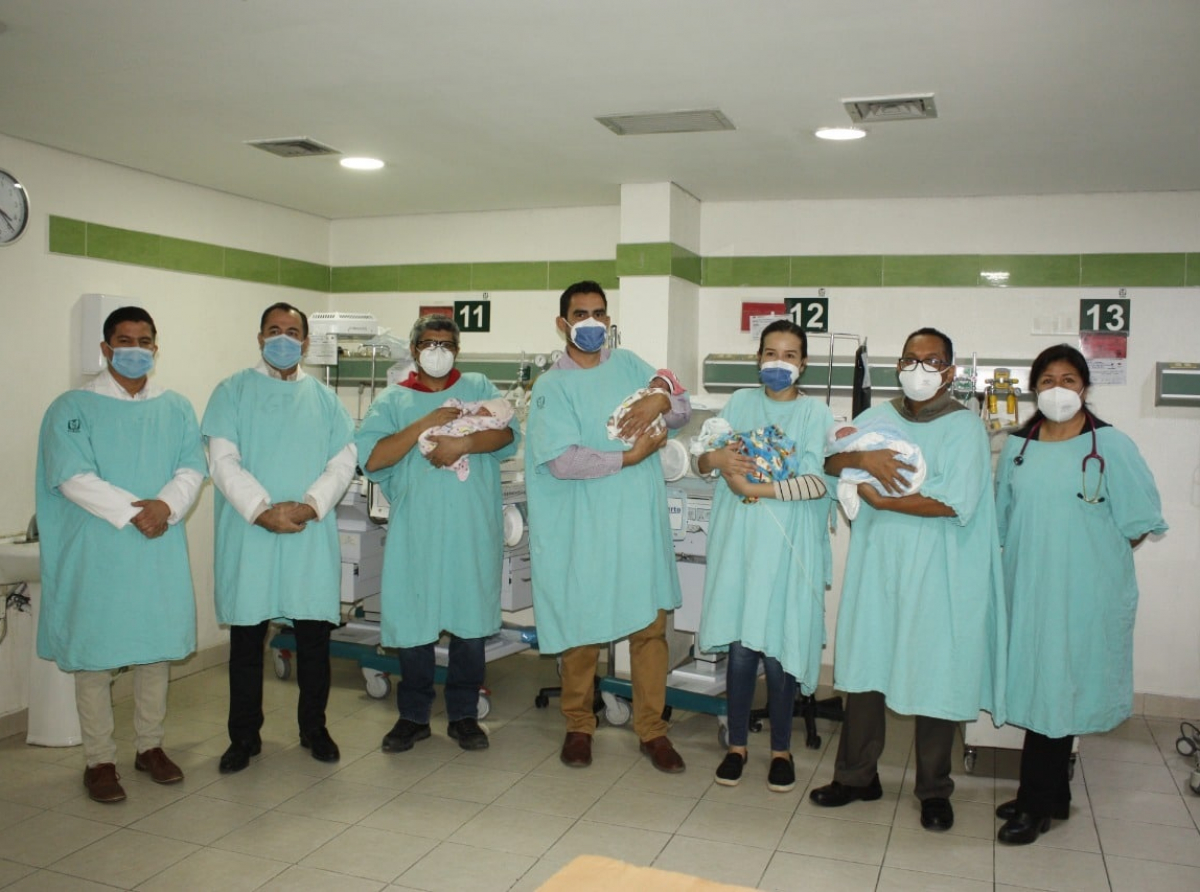 Nacen cuatrillizos en el IMSS de Hermosillo