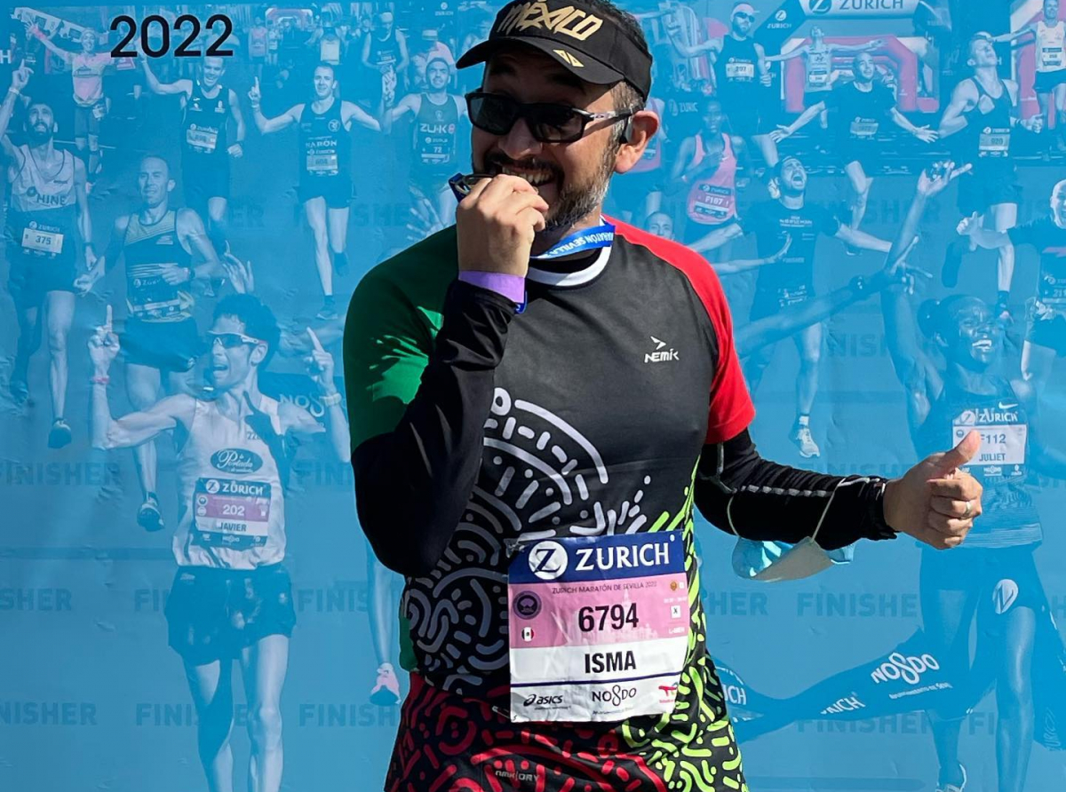 Médico de Navojoa participa en maratón de España