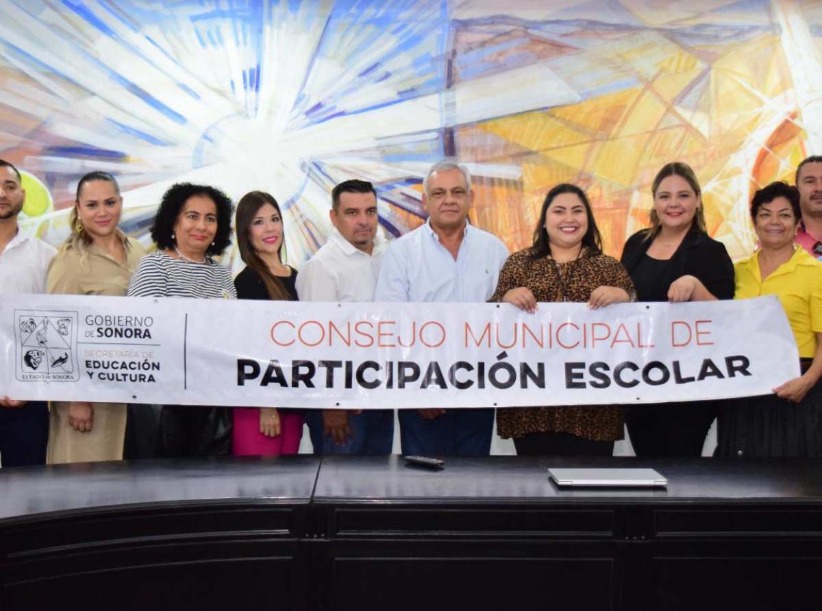 Consejo Municipal de Participación Escolar queda instalado en Navojoa